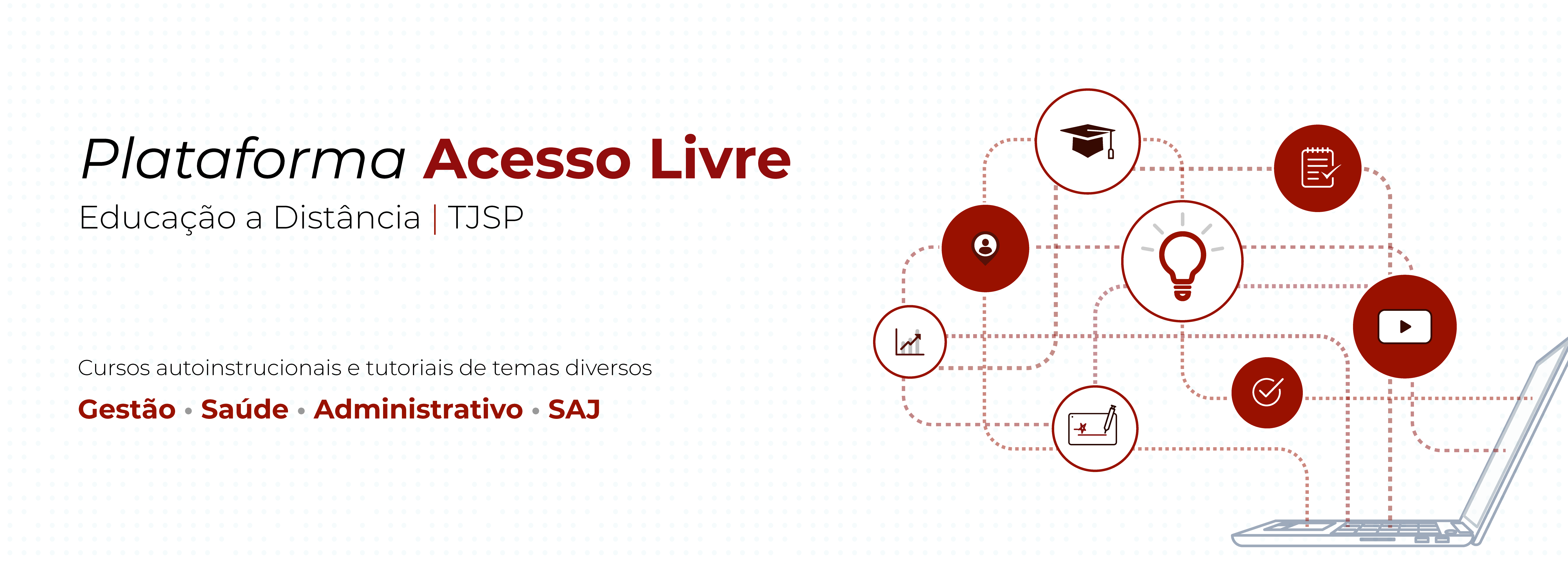Página inicial | Plataforma de Educação a Distância - Acesso Livre/TJSP
